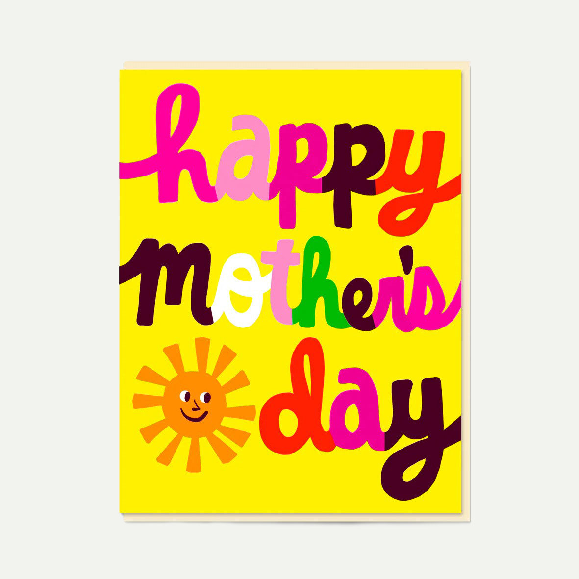 1973 Happy Mother's Day Greeting Card