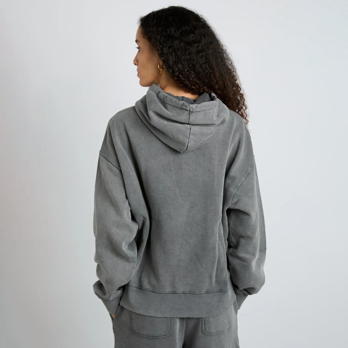 Damson Madder Grey Wash Hayley Hoodie