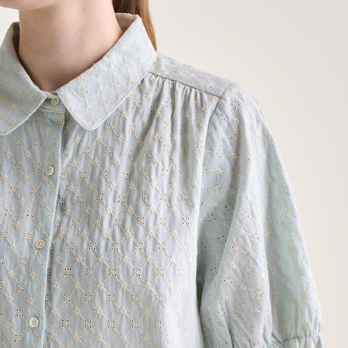 Bellerose Stone Blue Hosanna Blouse