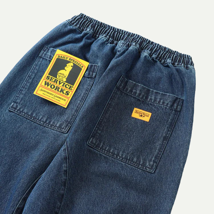 Service Works Indigo Denim Chef Pant