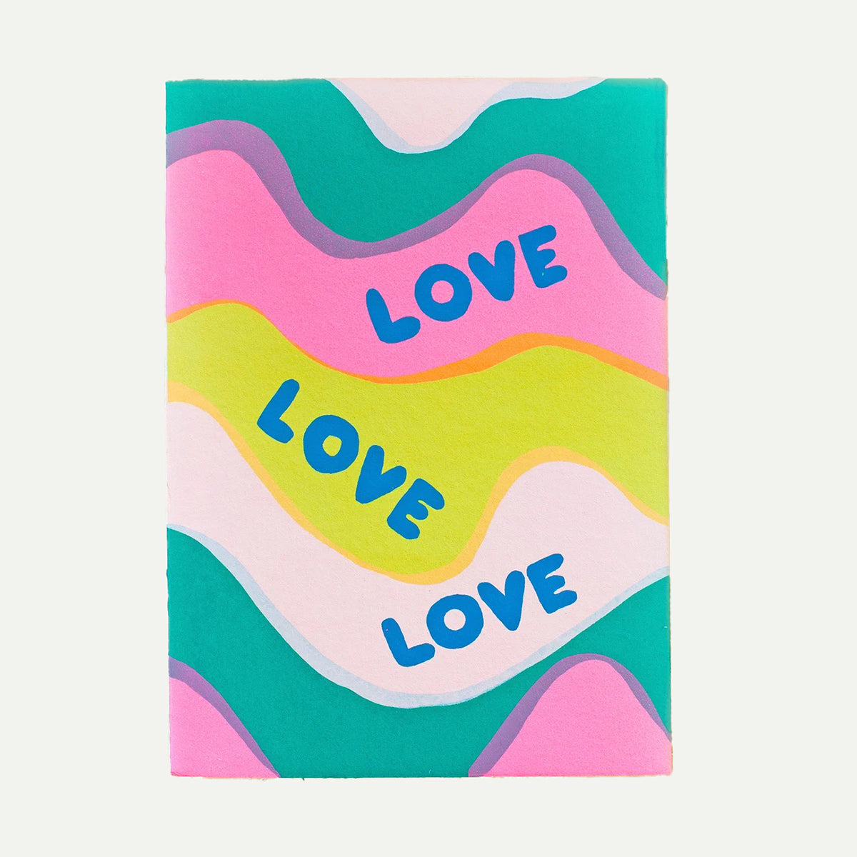 Alphabet Studios Love Waves Greeting Card