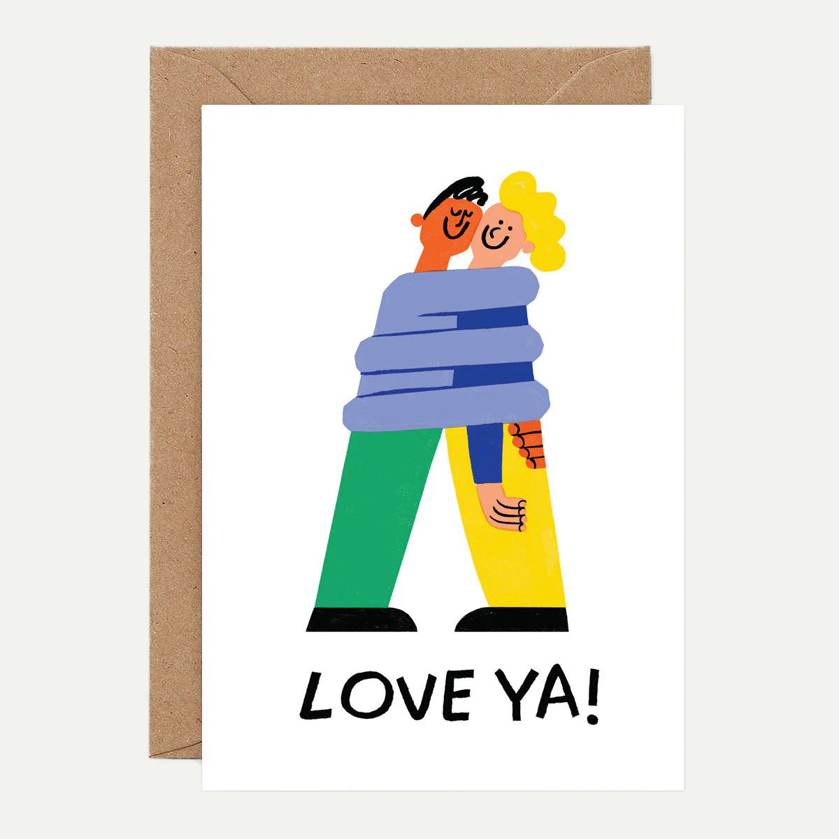 Wrap Love Ya Greeting Card