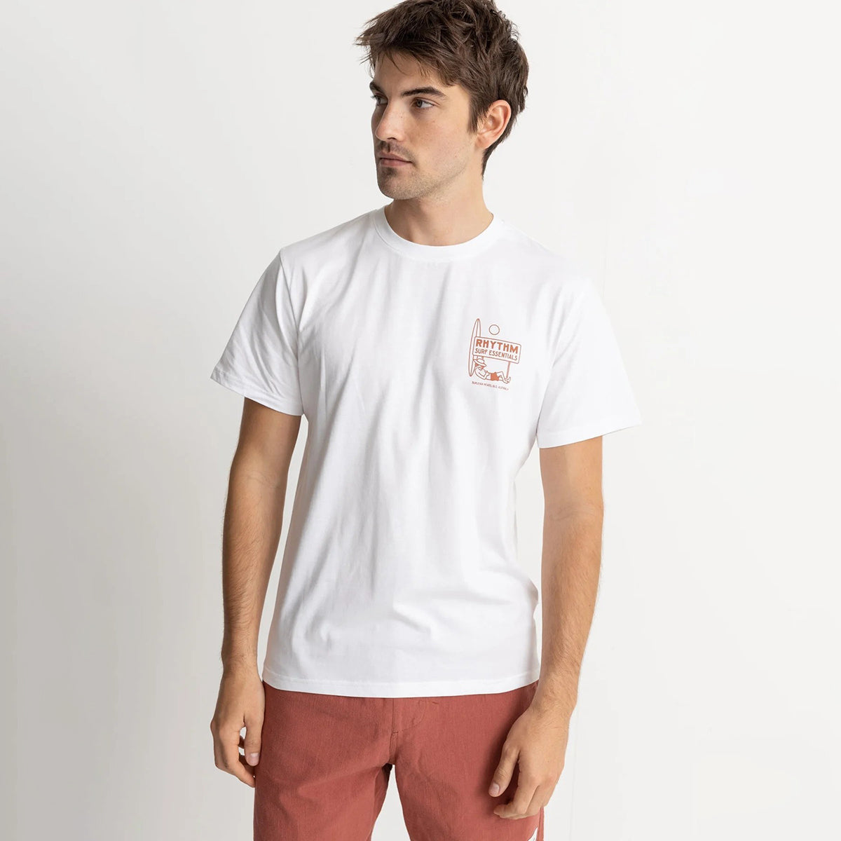 Rhythm Vintage White Lull SS T-Shirt
