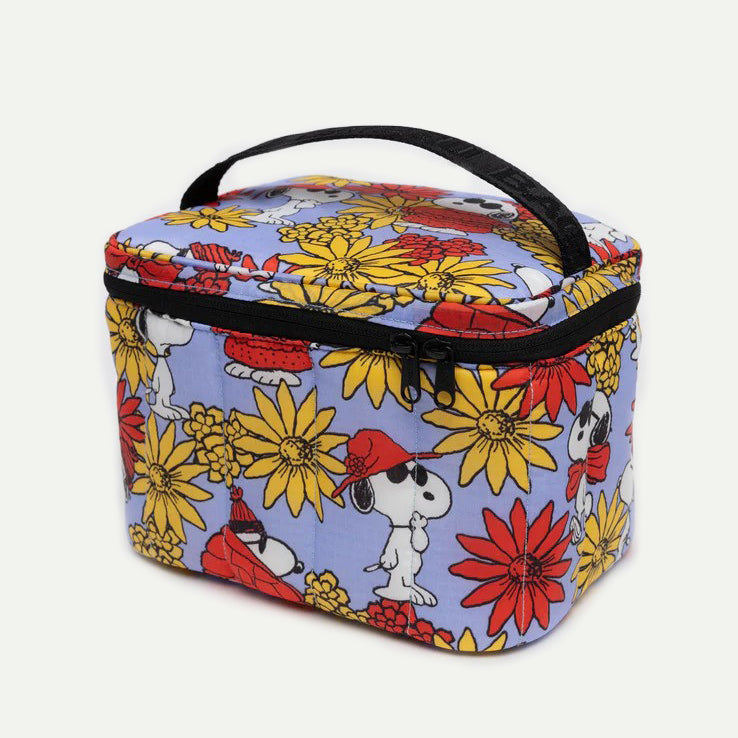 Baggu X Peanuts Floral Snoopy Puffy Lunch Bag