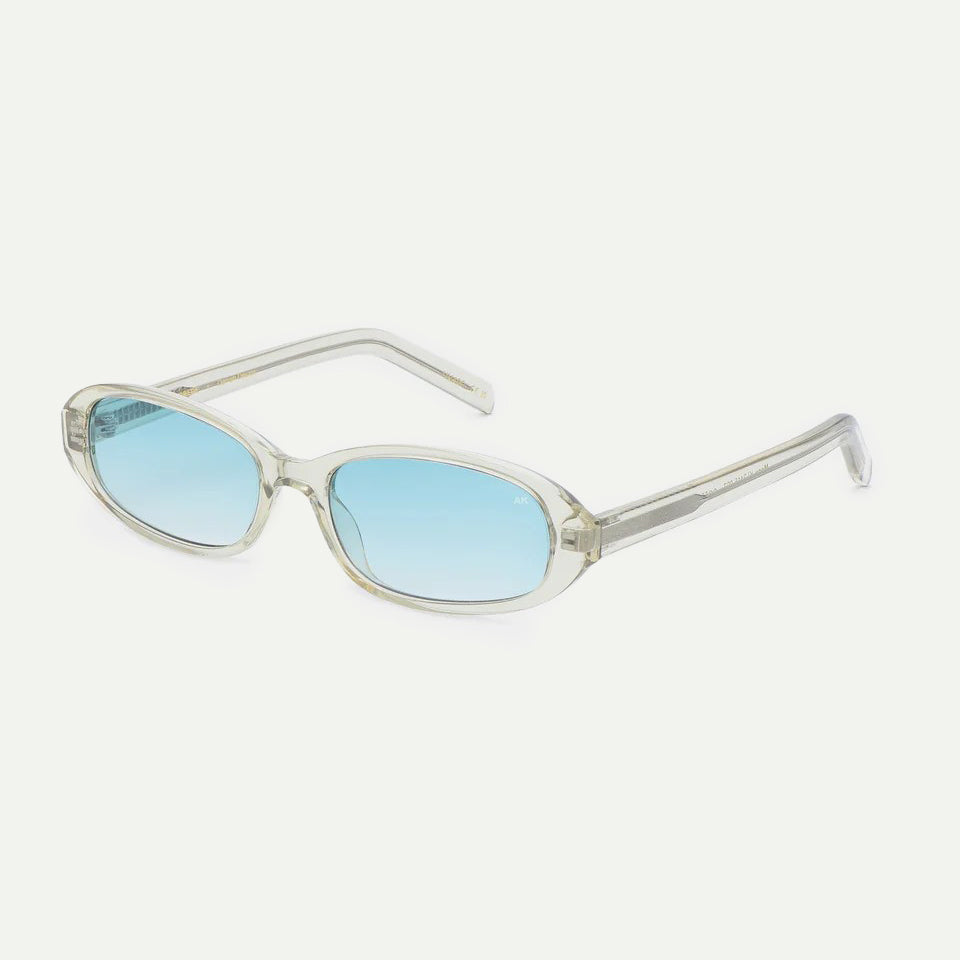 A.Kjaerbede Ecru Transparent Macy Sunglasses