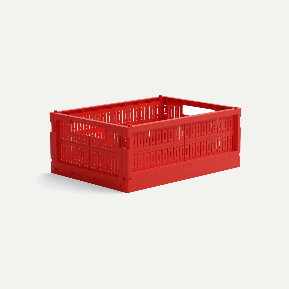 Made So Bright Red Mini Crate