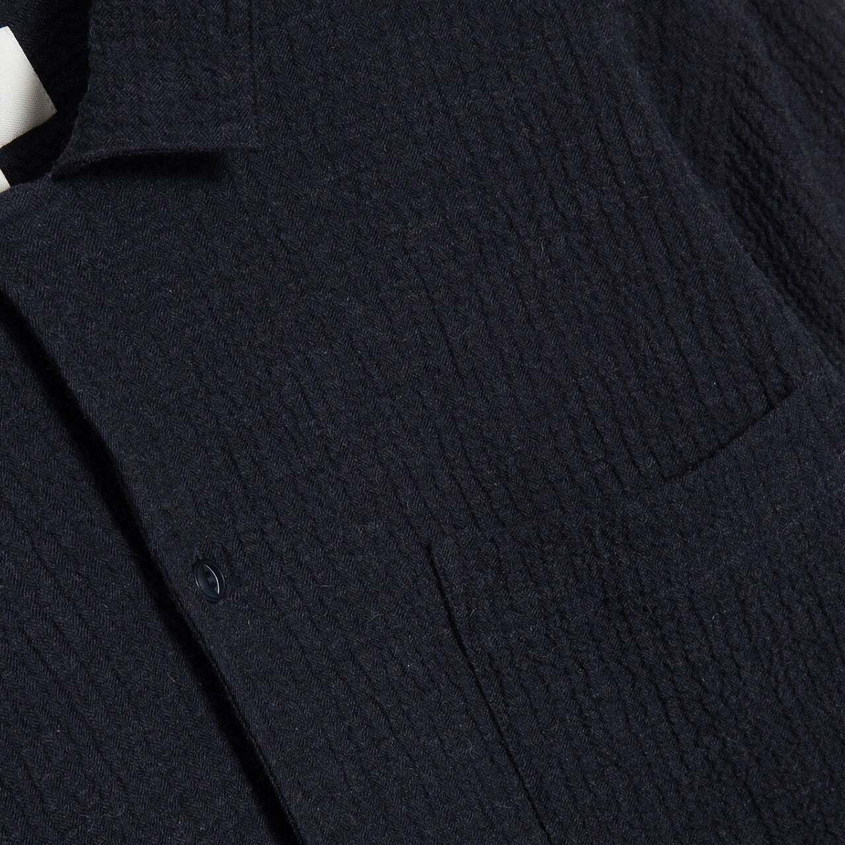 YMC Navy Malick Longsleeve Shirt