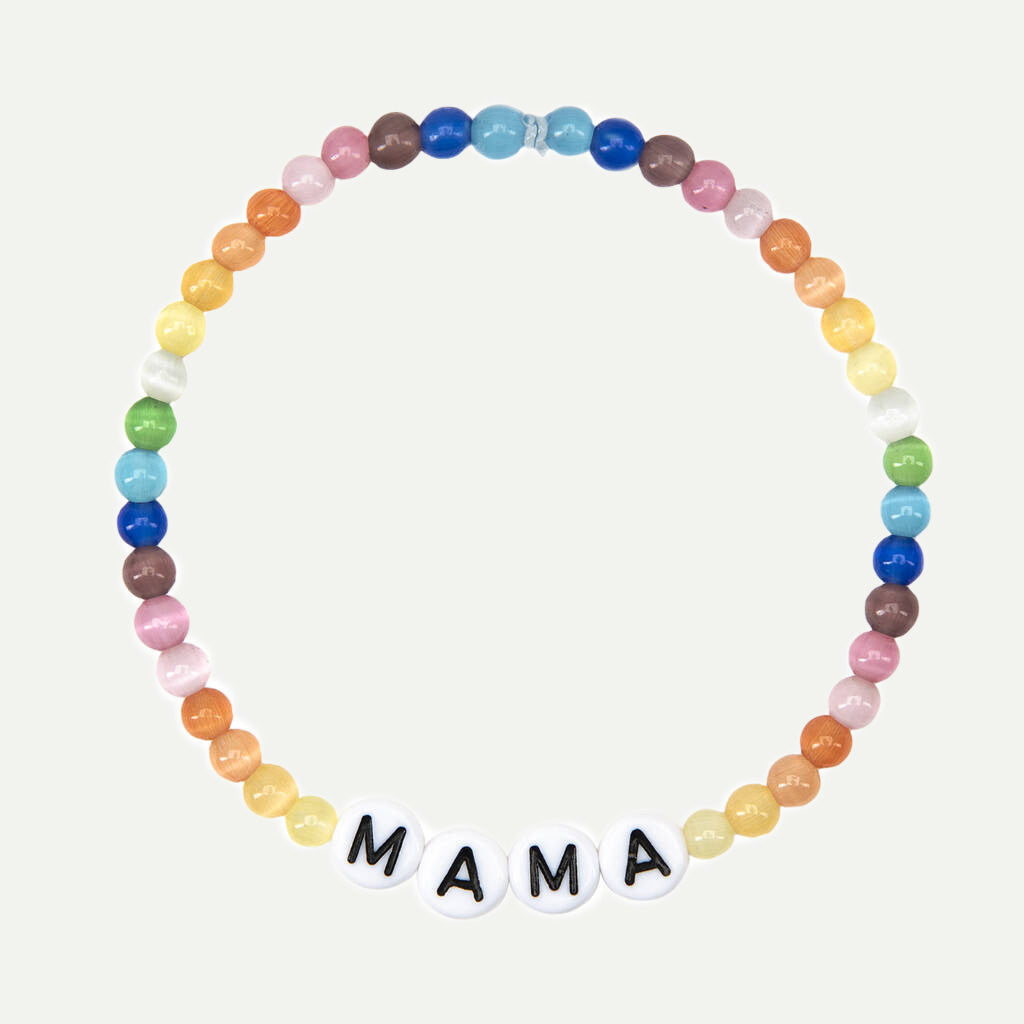 Peachy & Wild Rainbow Moonstone Mama Bracelet