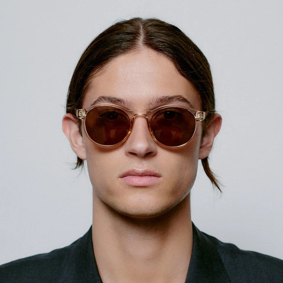 A.Kjaerbede Champagne Marvin Sunglasses