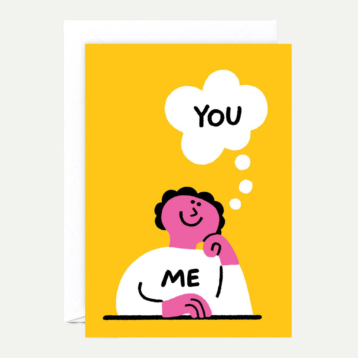 Wrap Me Thinking About You Greeting Card