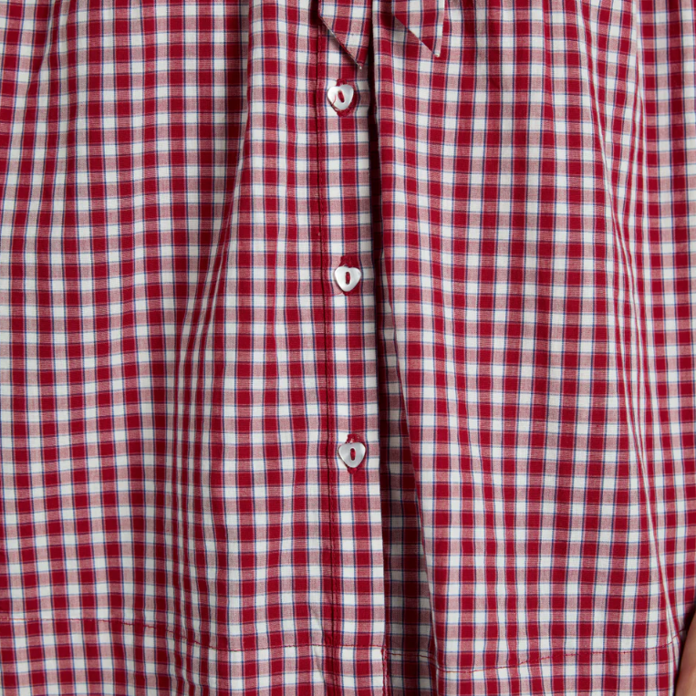 Damson Madder Cherry Gingham Mila Blouse