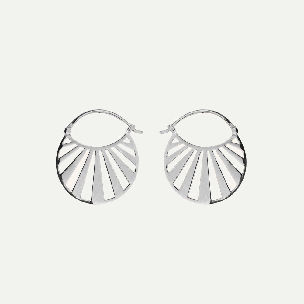 Pernille Corydon Silver Misty Light Earrings