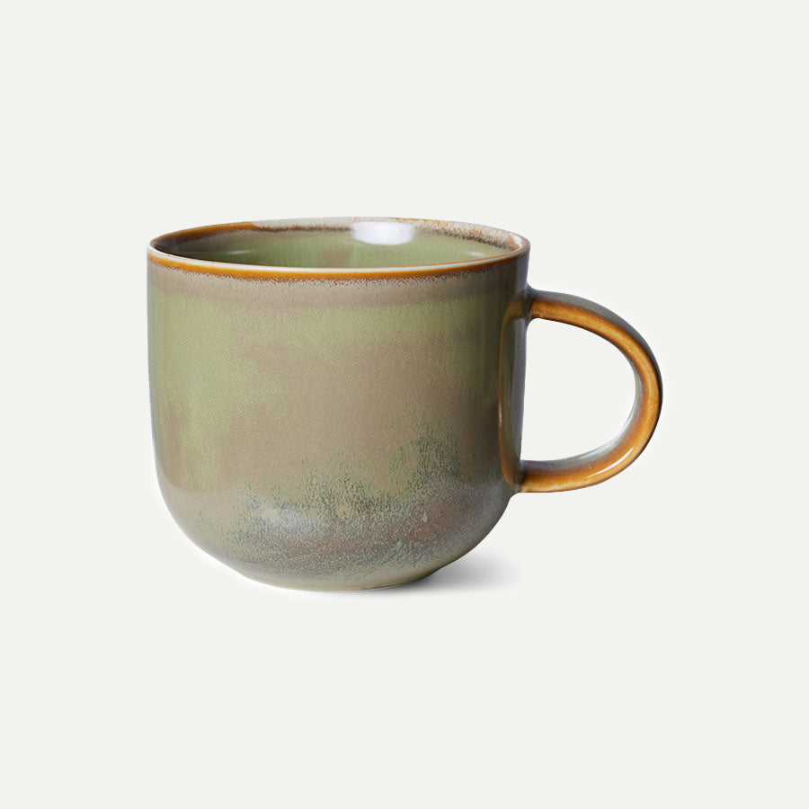 HKliving Chef Ceramics Moss Green Mug