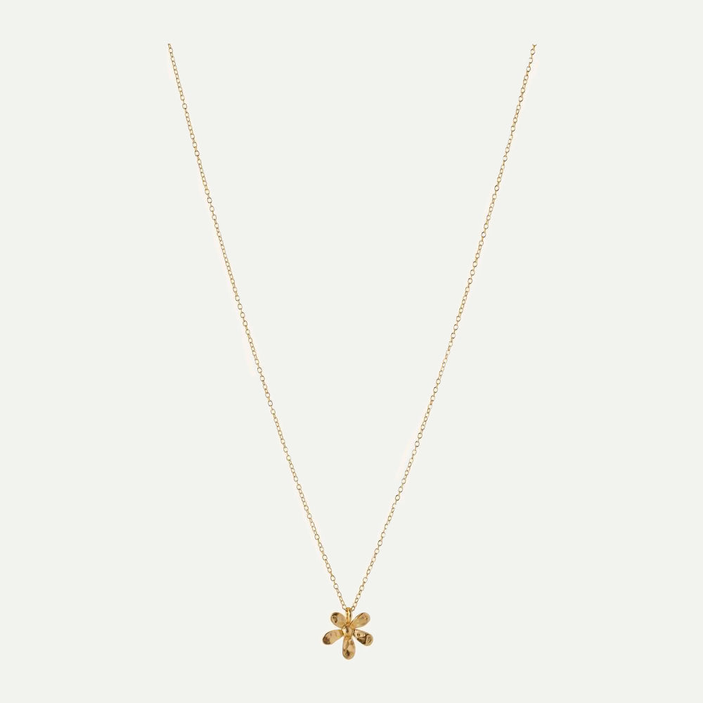 Pernille Corydon Gold Wild Poppy Necklace