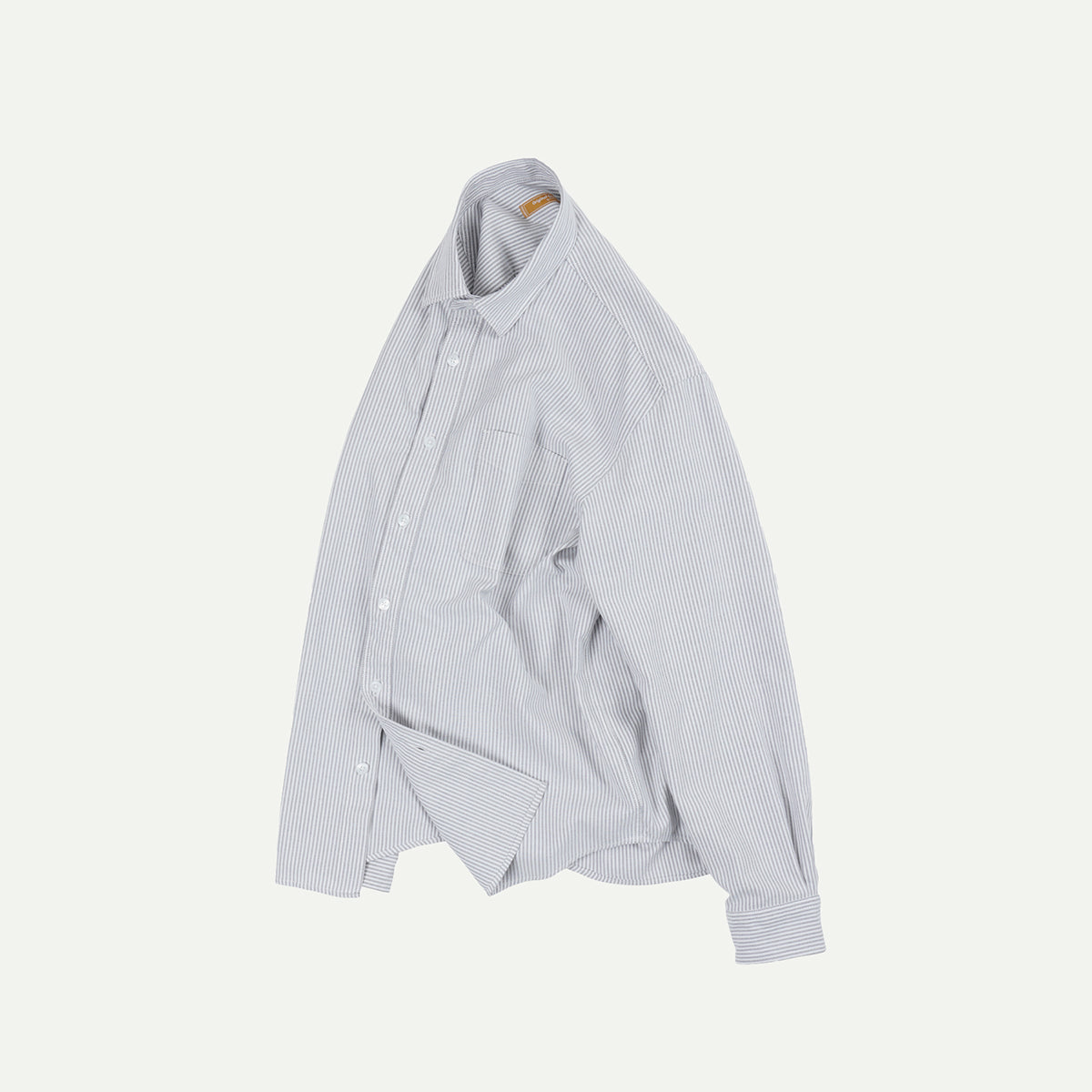 Frizmworks Grey OG Stripe Oversized Shirt