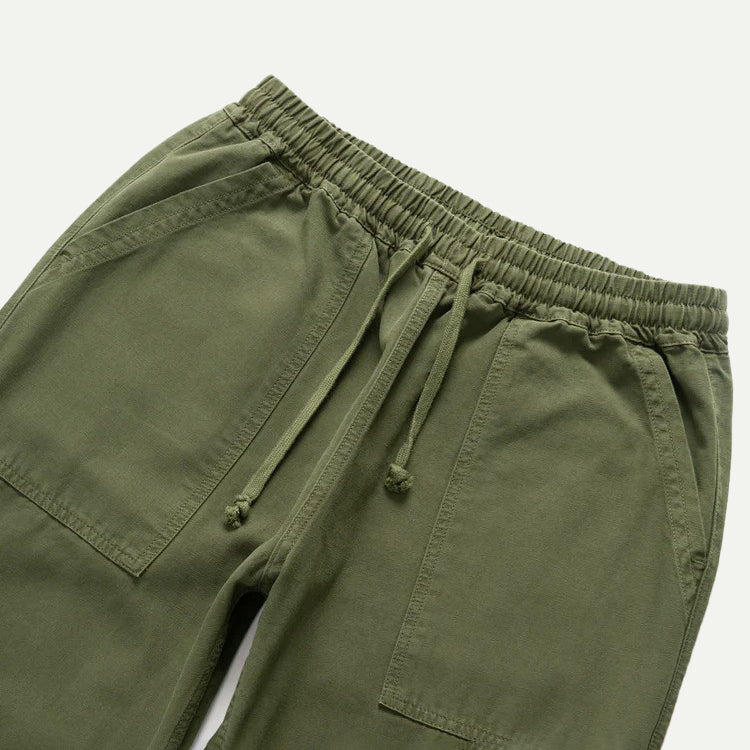 Service Works Olive Canvas Chef Pants