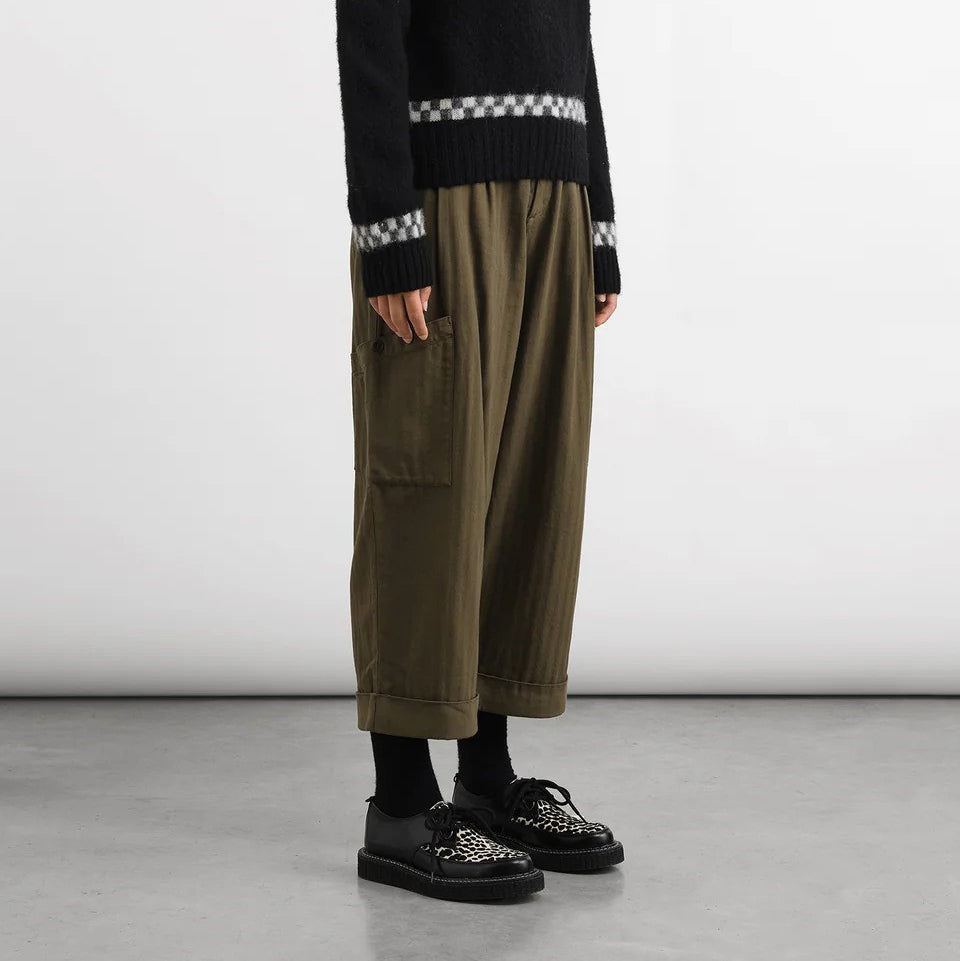 YMC Olive Grease Trousers