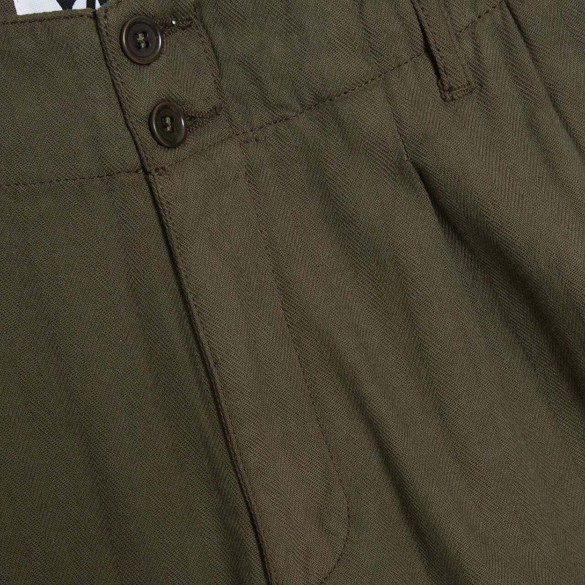 YMC Olive Grease Trousers