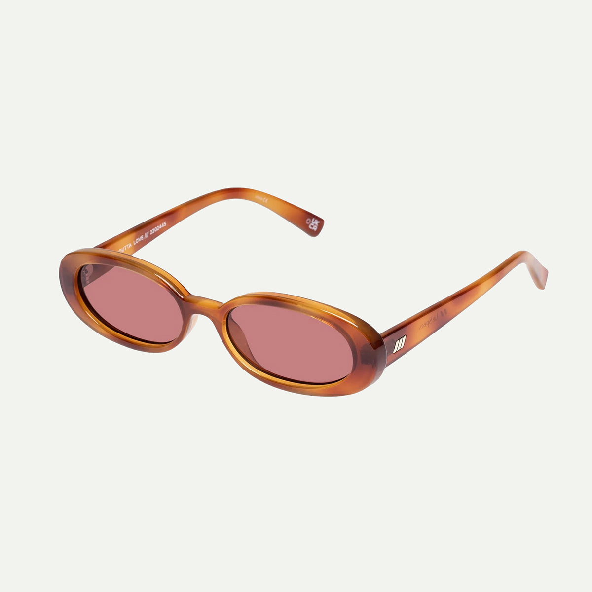 Le Specs Outta Love Vintage Tort Sunglasses