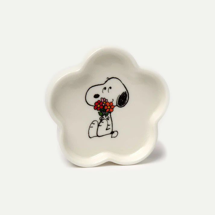 Magpie X Peanuts Love Is In Bloom Flower Trinket Dish