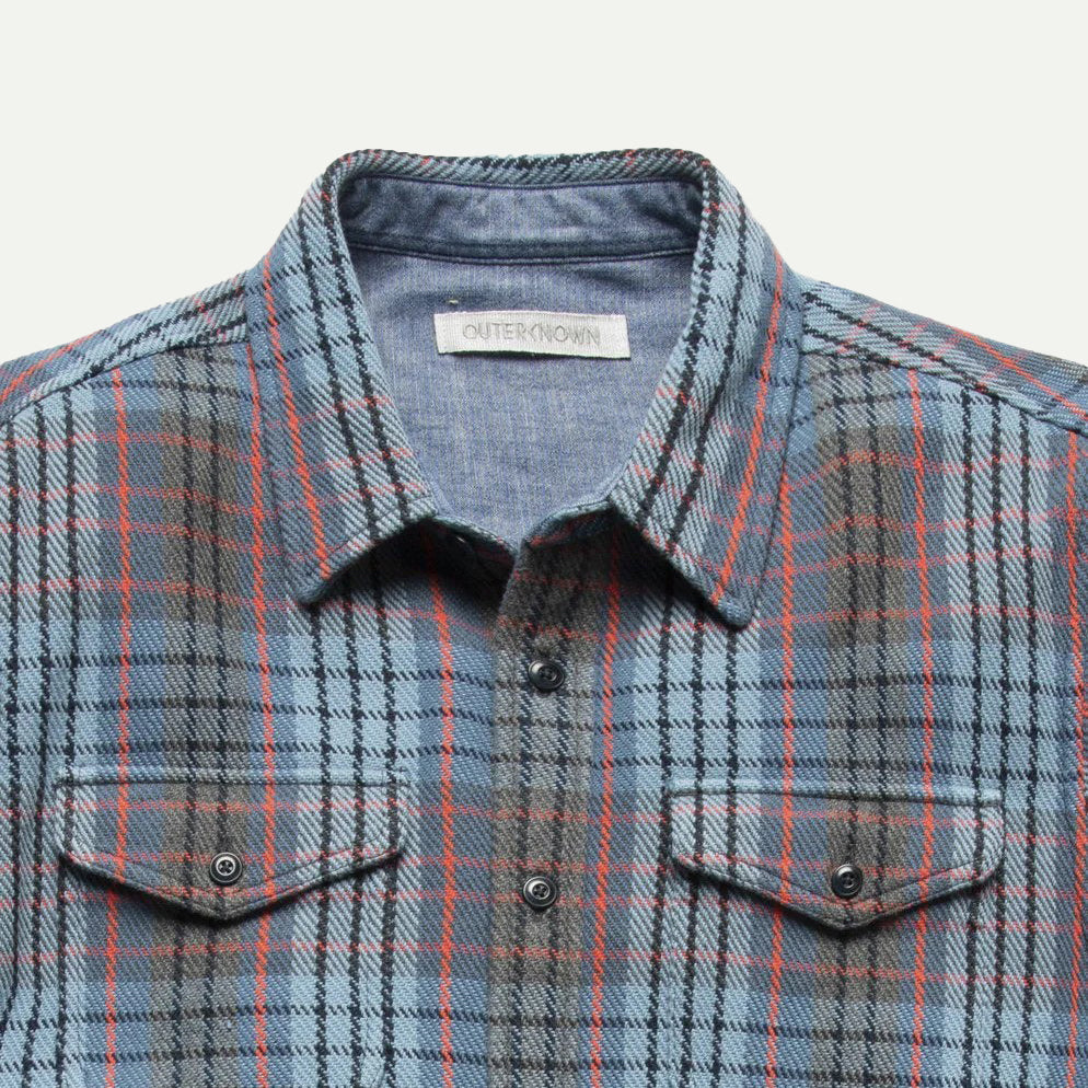 Outerknown Pacific Old Coast Plaid Blanket Shirt