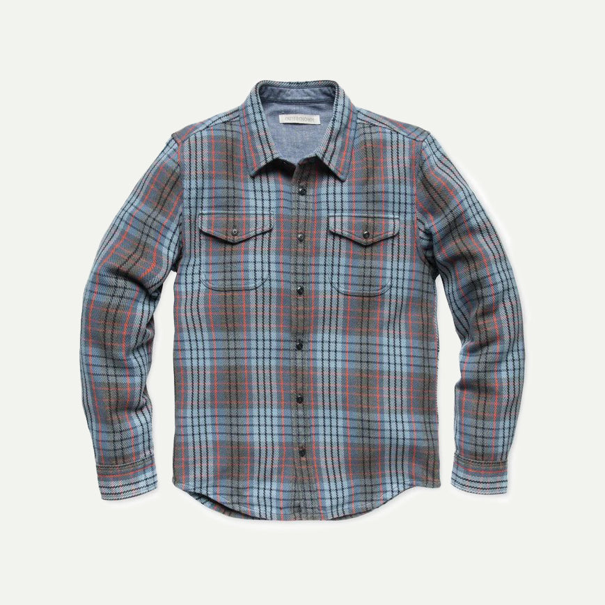 Outerknown Pacific Old Coast Plaid Blanket Shirt