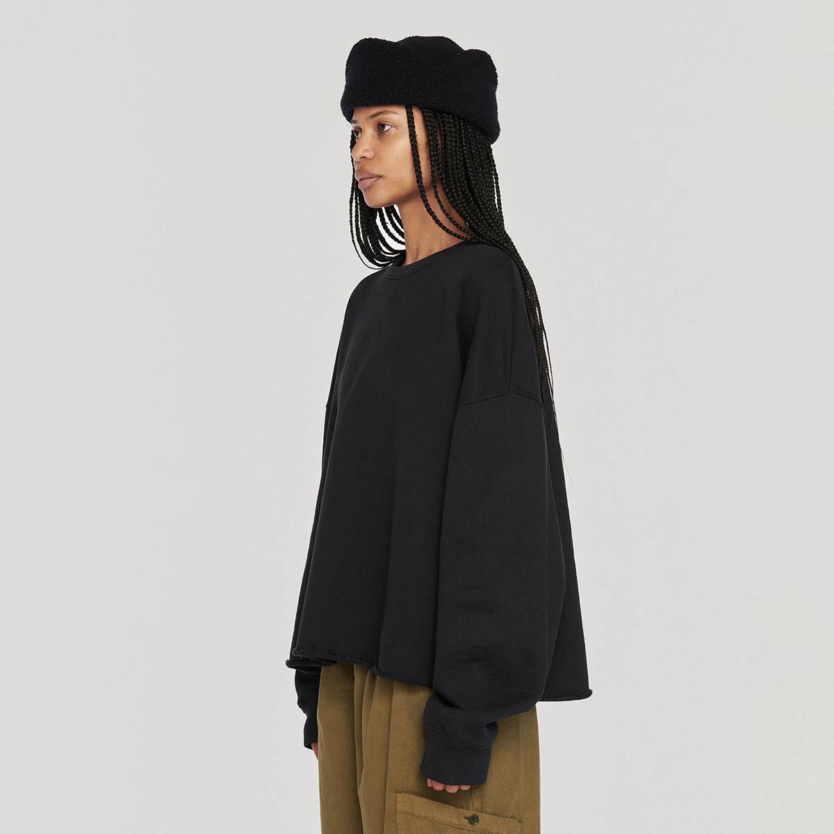 YMC Black Pam Sweatshirt