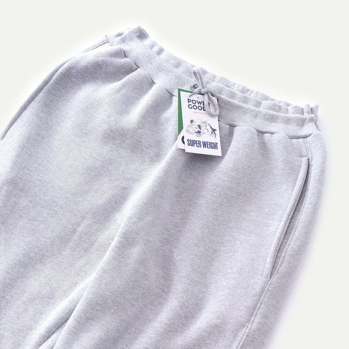 Power Goods Heather Grey Super Weight Sweatpants