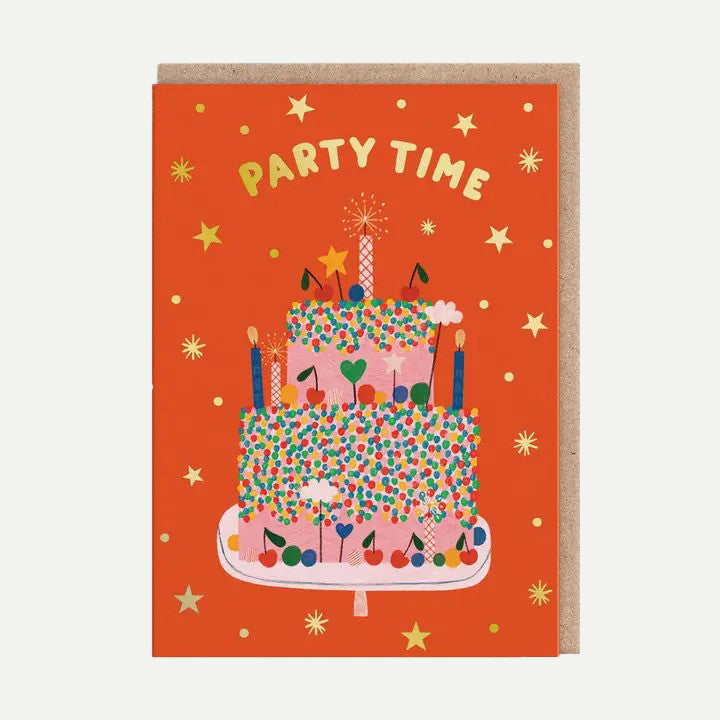 Ohh Deer Party Time Greeting Card