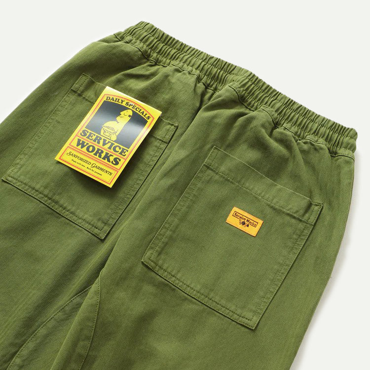 Service Works Pesto Herringbone Chef Pant