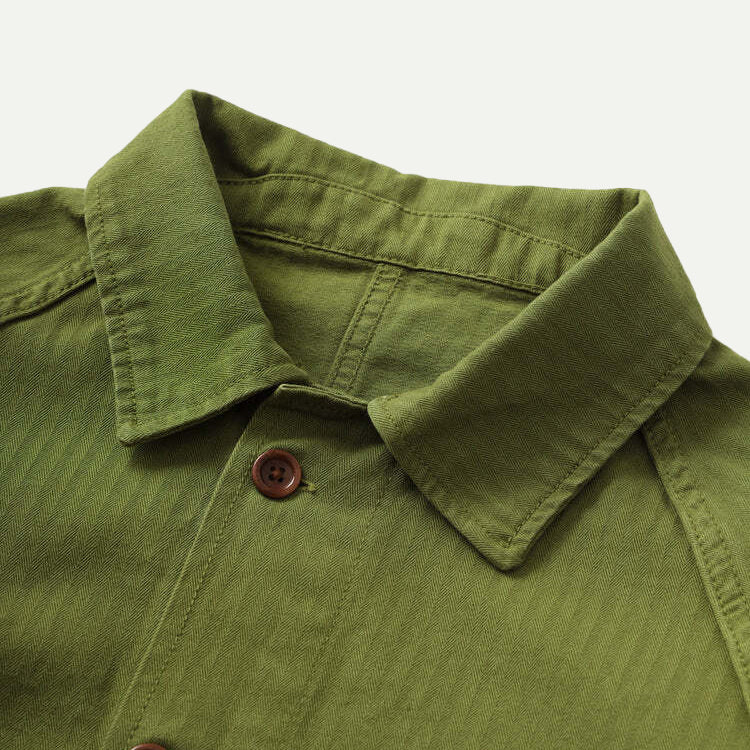 Service Works Pesto Herringbone FOH Jacket