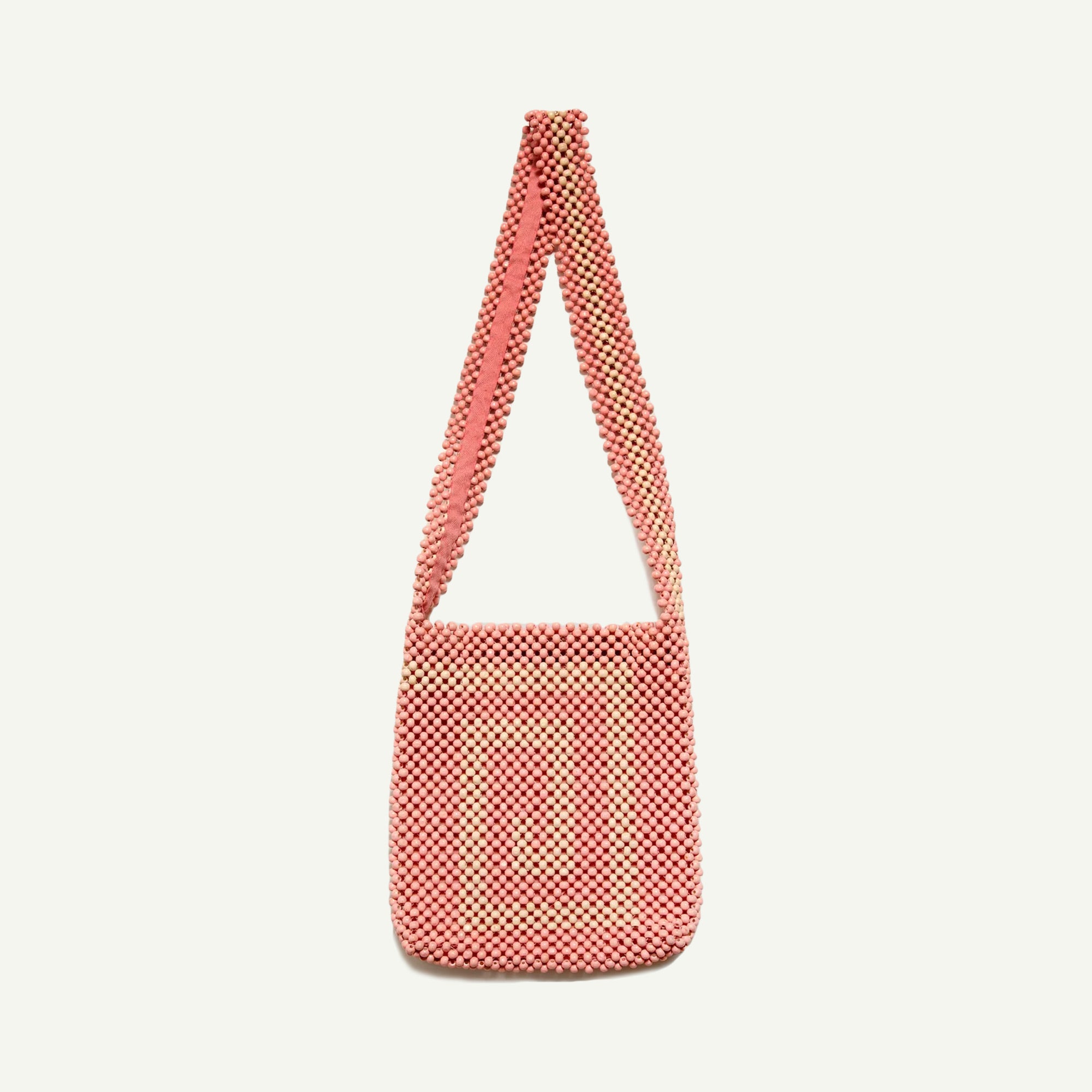 YMC Pink/Ecru Pilgrim Bag