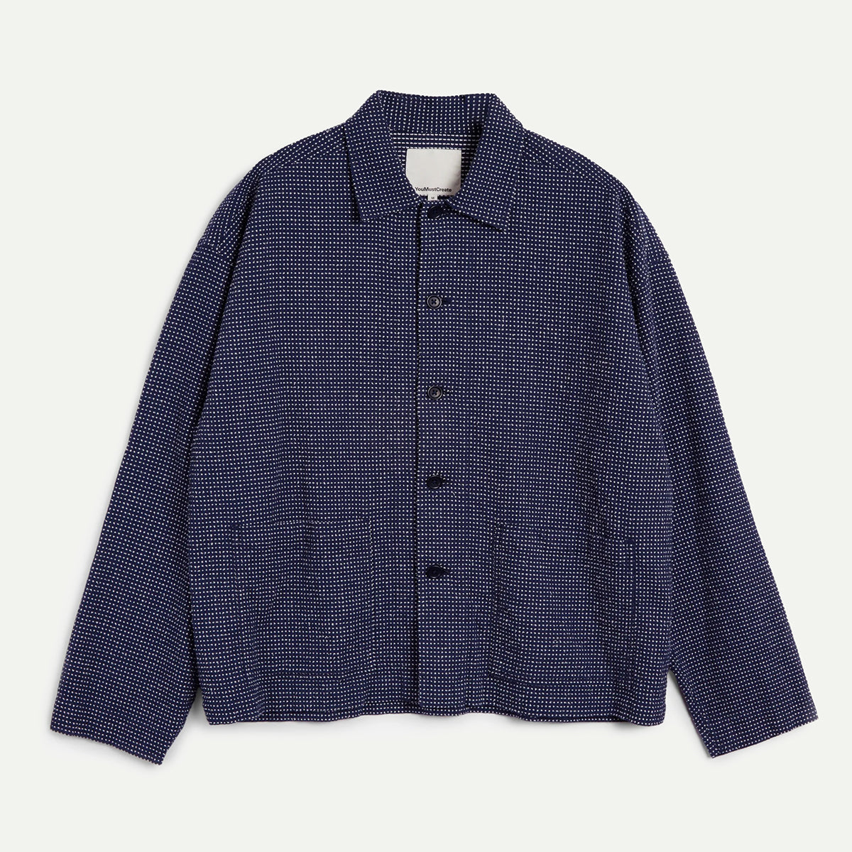 YMC Blue/White PJ Overshirt