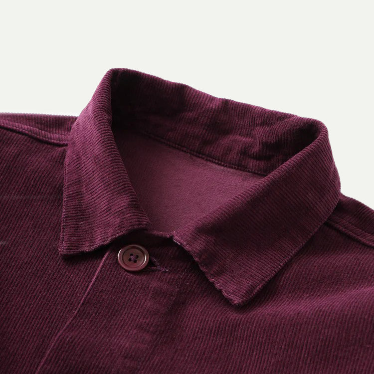 Service Works Plum Corduroy Coverall Jacket