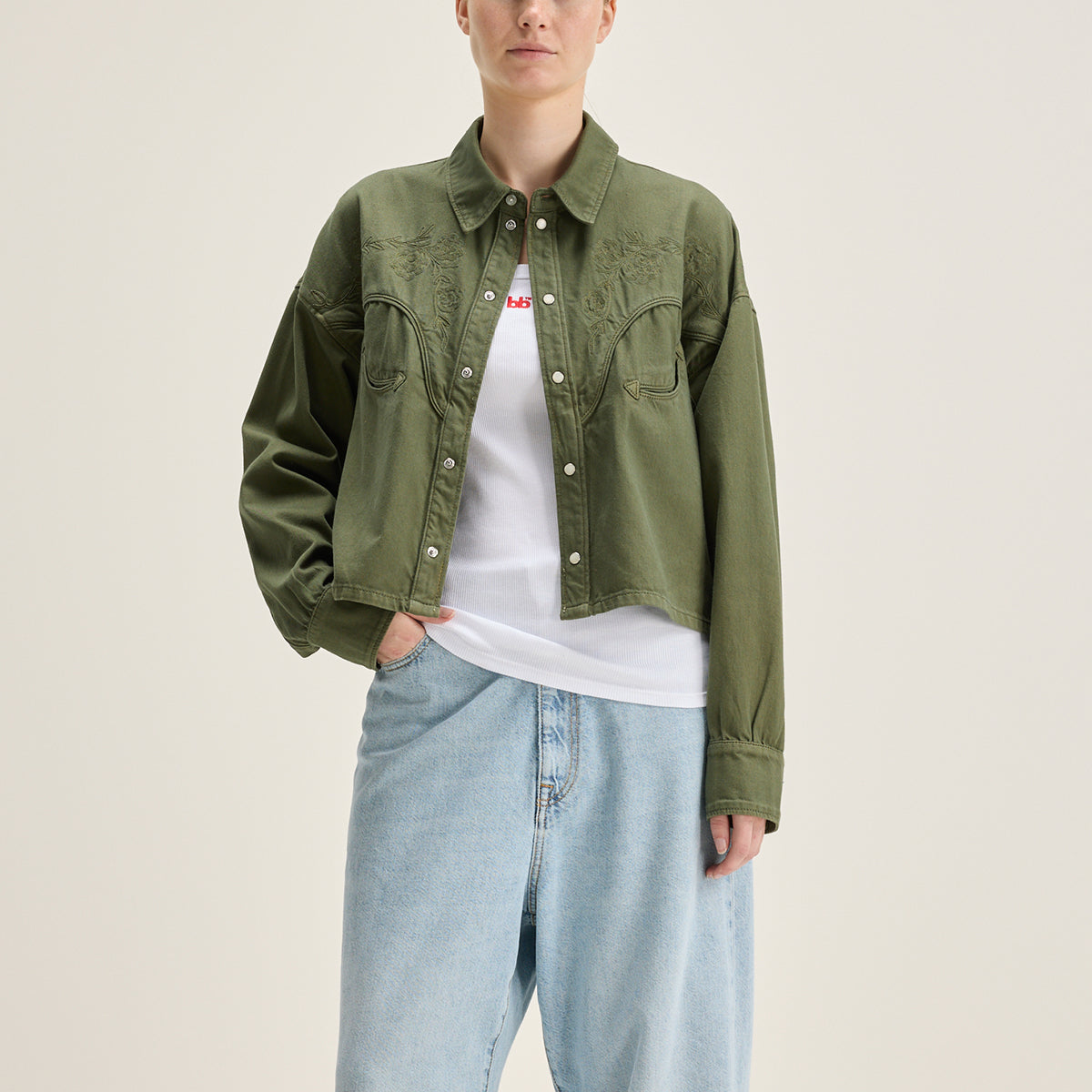 Bellerose Dusty Olive Polaris Shirt