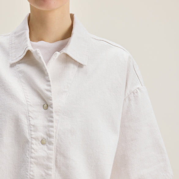 Bellerose Vintage White Pool Shirt