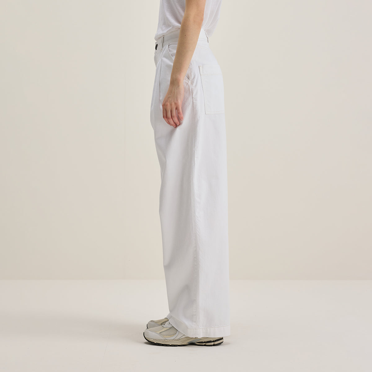 Bellerose White Pristine Pant