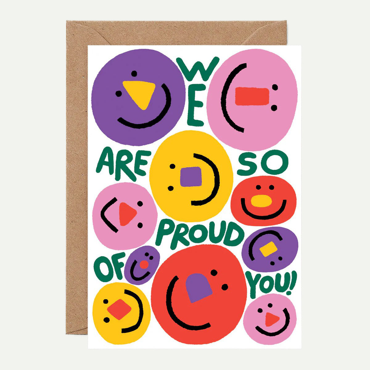 Wrap We Are So Proud Of You Greeting Card