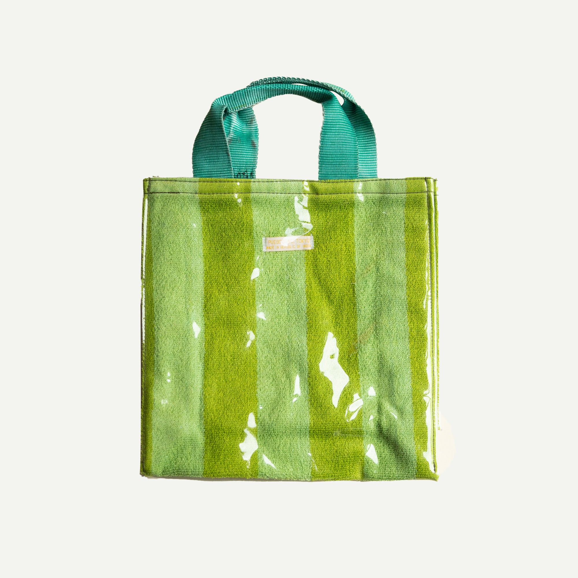 Double Green Puebco Vinyl Covered Document Bag