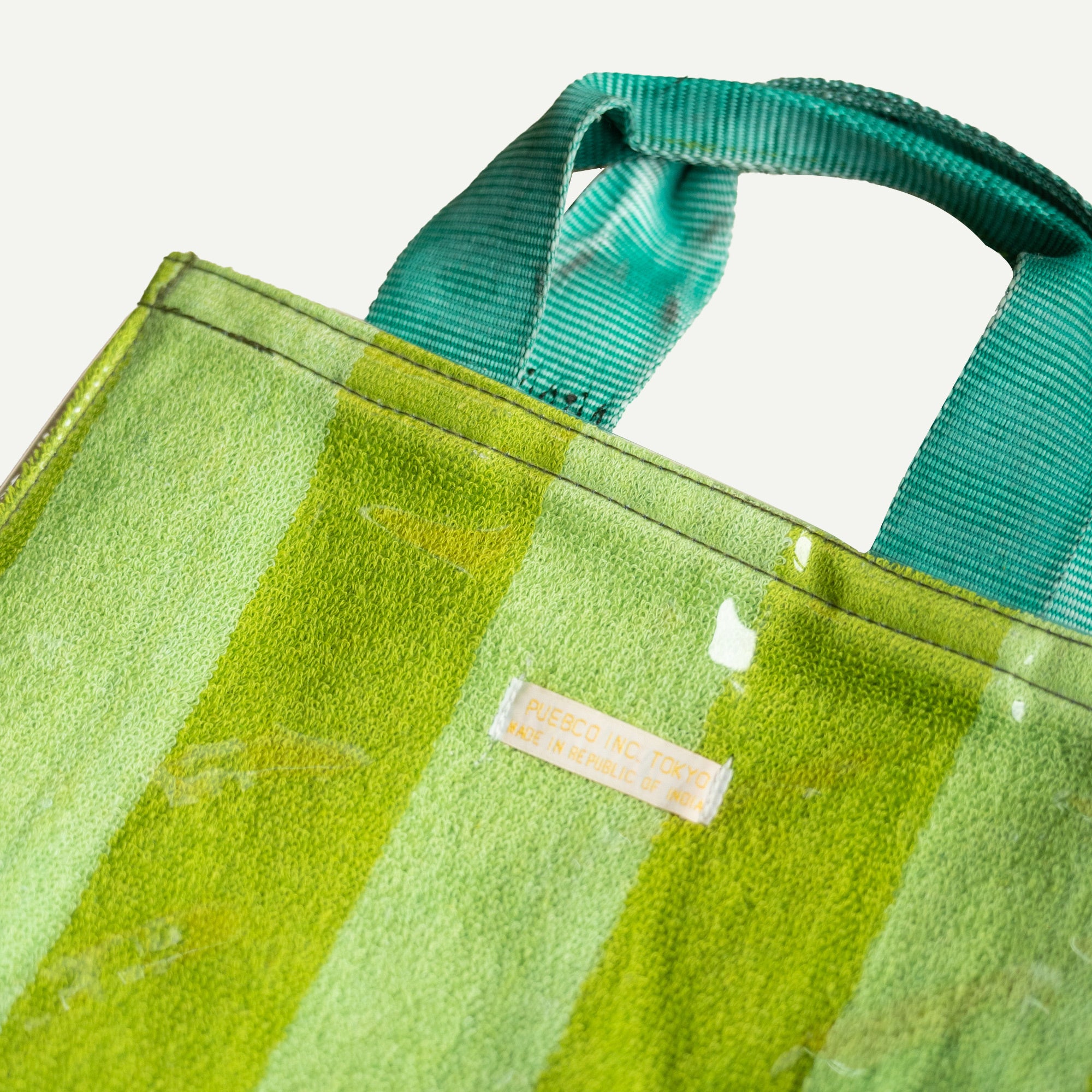 Double Green Puebco Vinyl Covered Document Bag