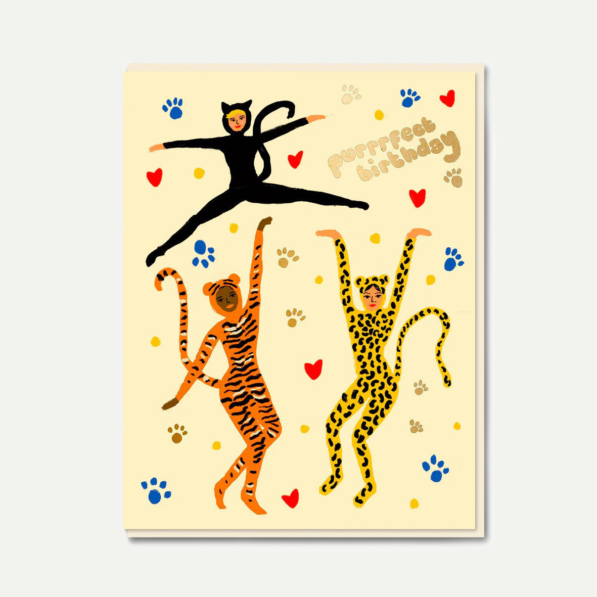 1973 Purrfect Birthday Card