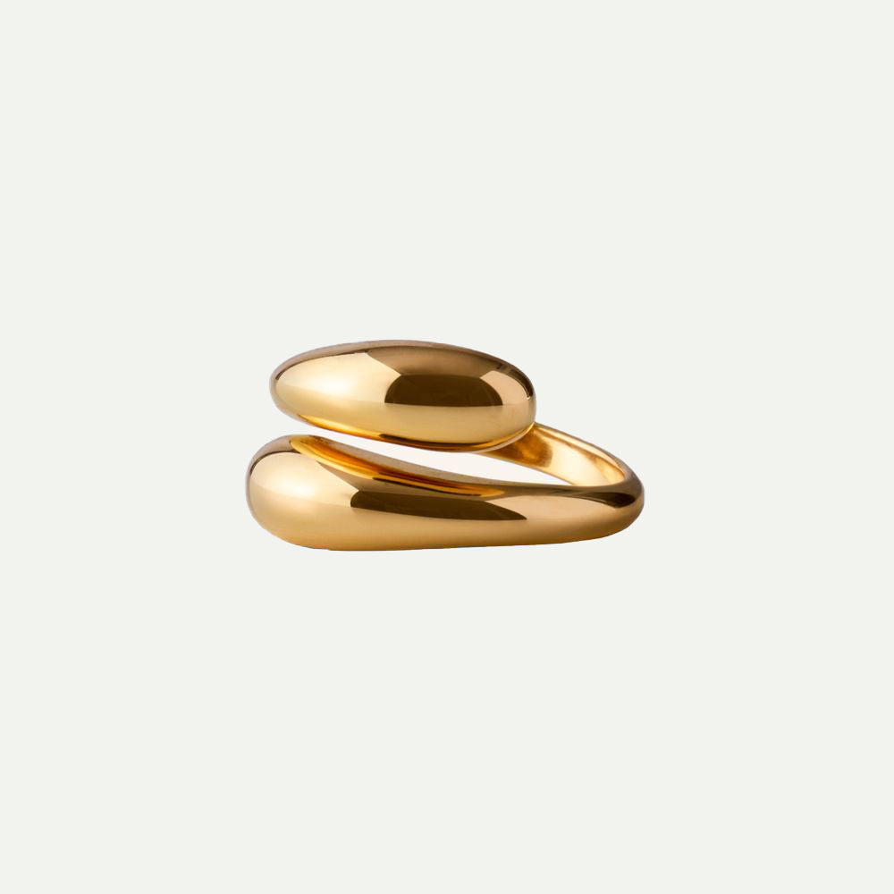 Pernille Corydon Gold Rain Ring