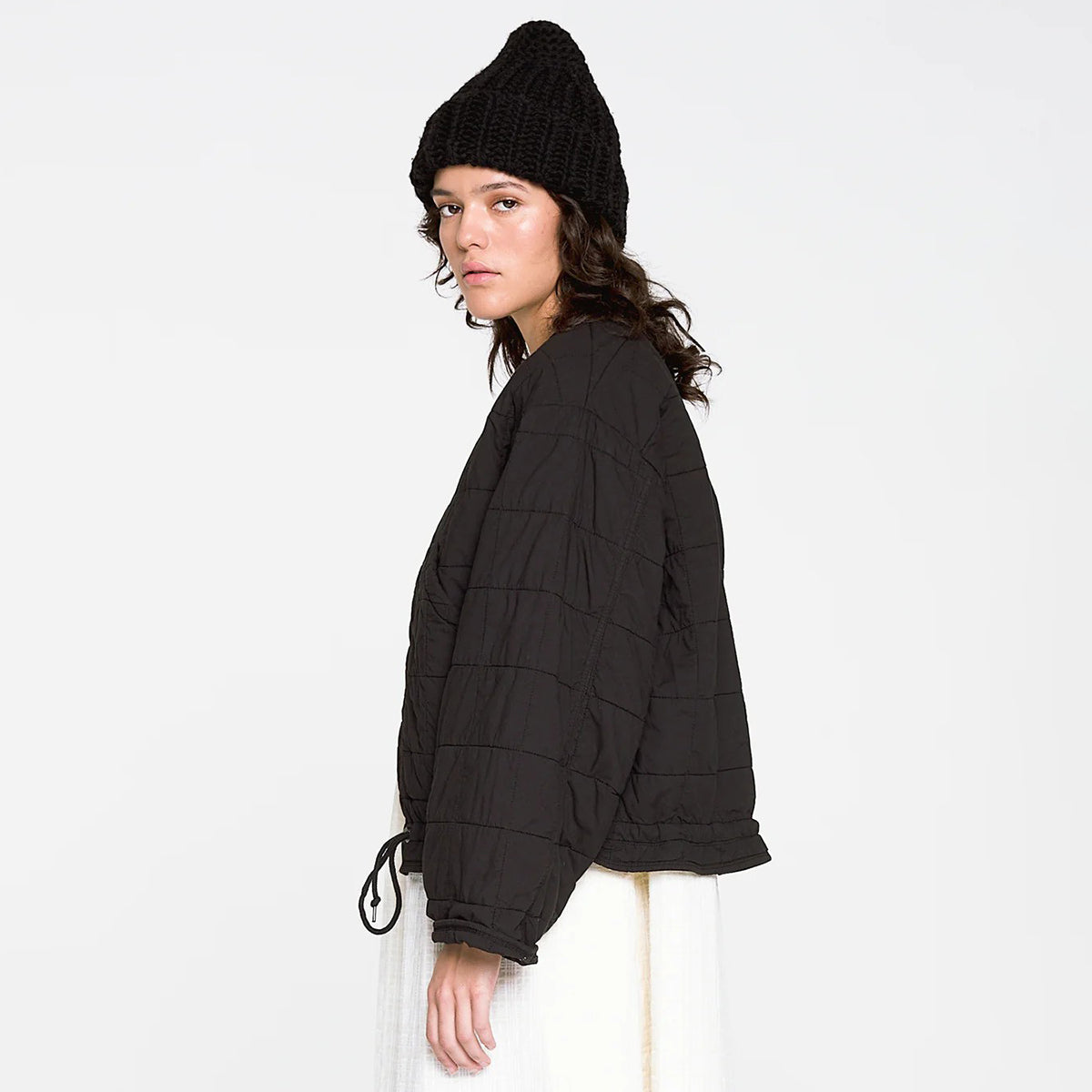 Girls Of Dust Black Quilt Reactor Jacket