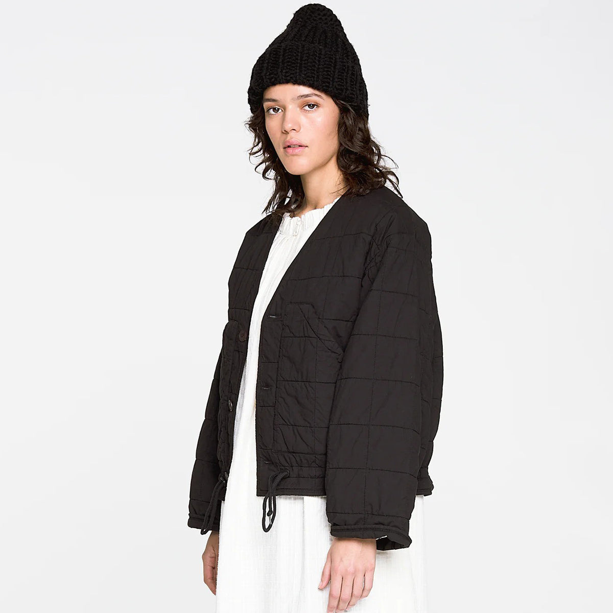 Girls Of Dust Black Quilt Reactor Jacket