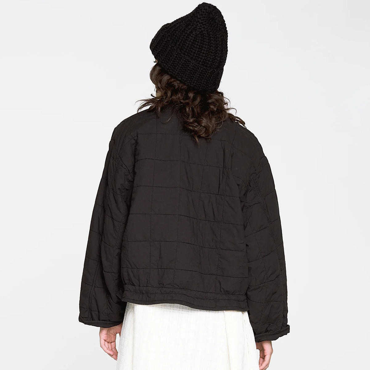 Girls Of Dust Black Quilt Reactor Jacket