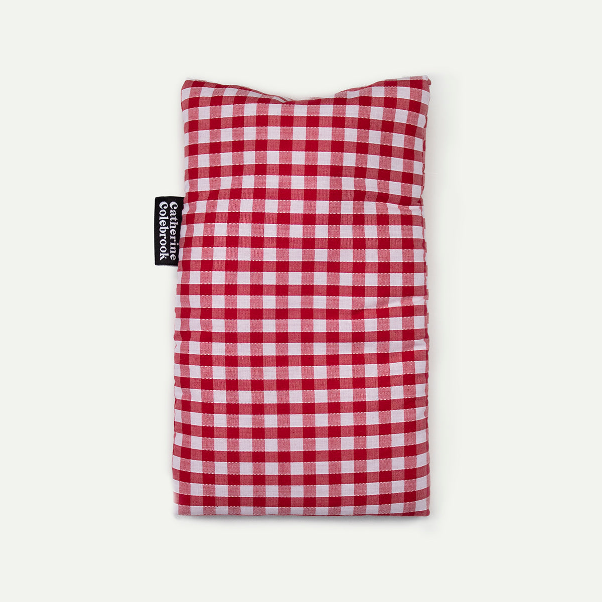 Catherine Colebrook Red Gingham Hot Water Bottle