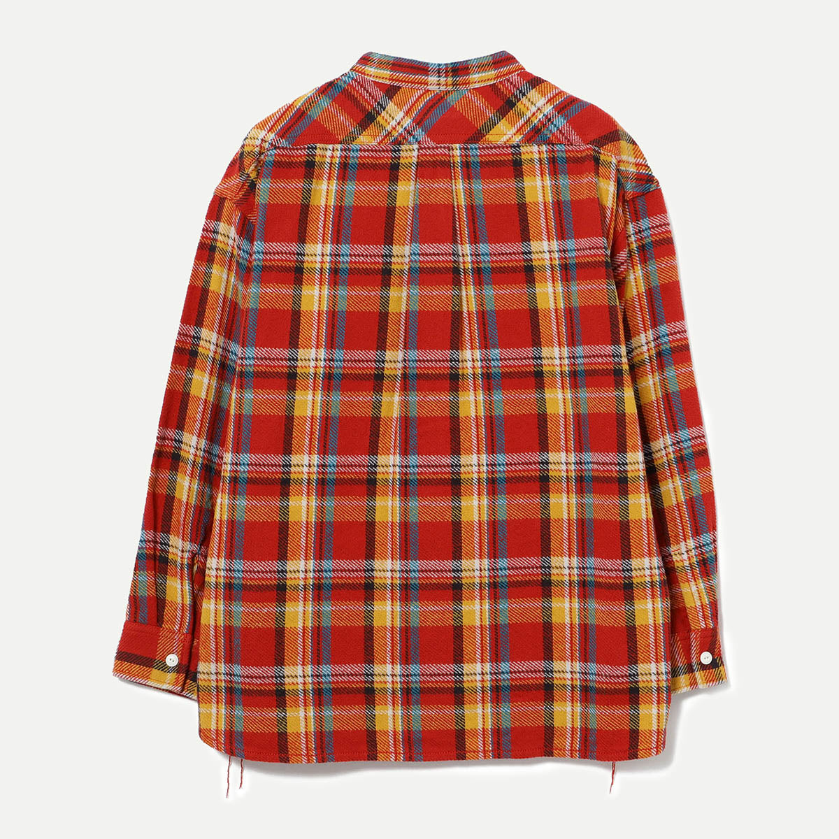 Beams Boy Red Check G.Boy Work Shirt