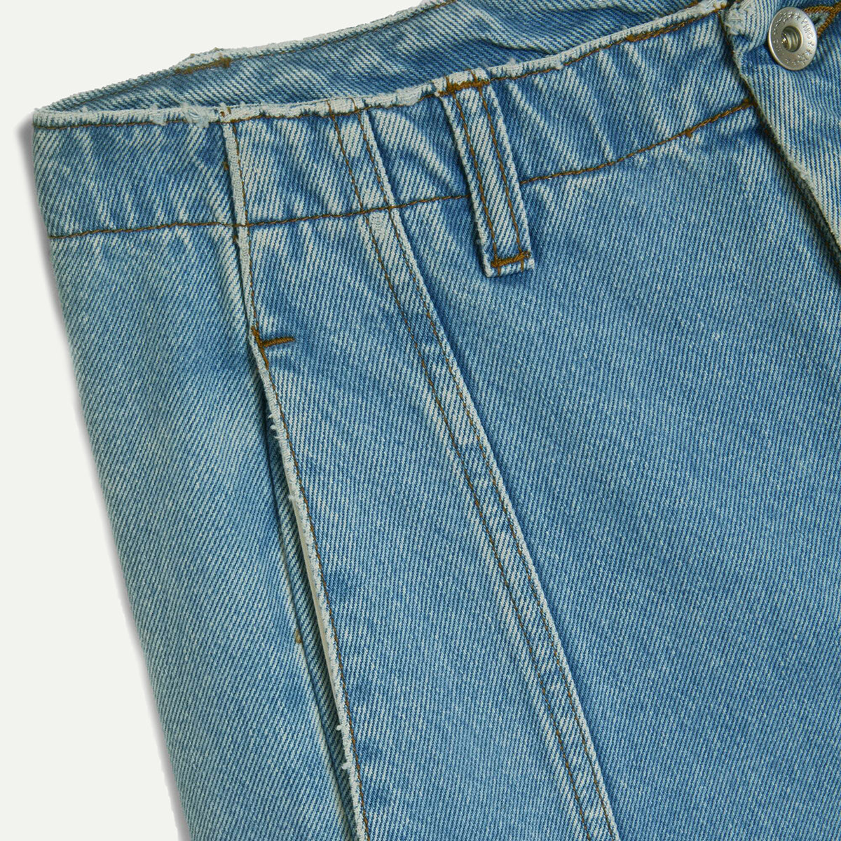 YMC Blue Displaced Seam Jean