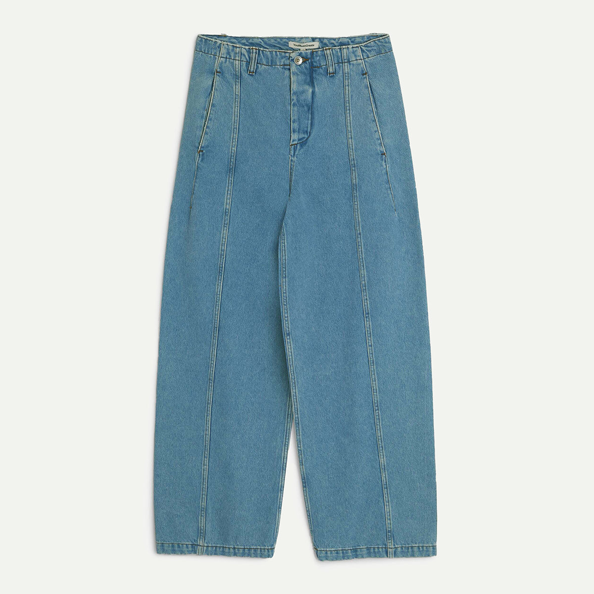 YMC Blue Displaced Seam Jean