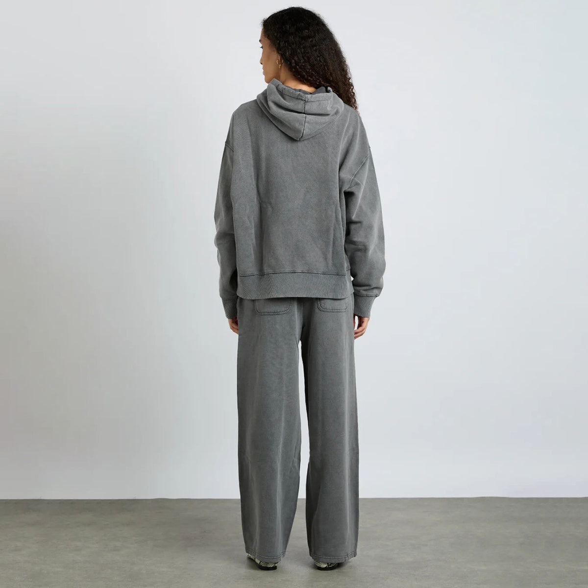 Damson Madder Grey Wash Hayley Hoodie